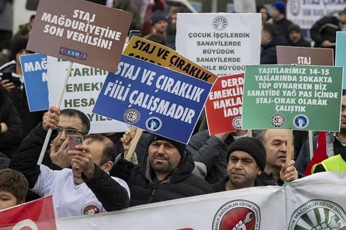 Staj ve Çıraklık Mağdurları Bursa’da Meydana İniyor