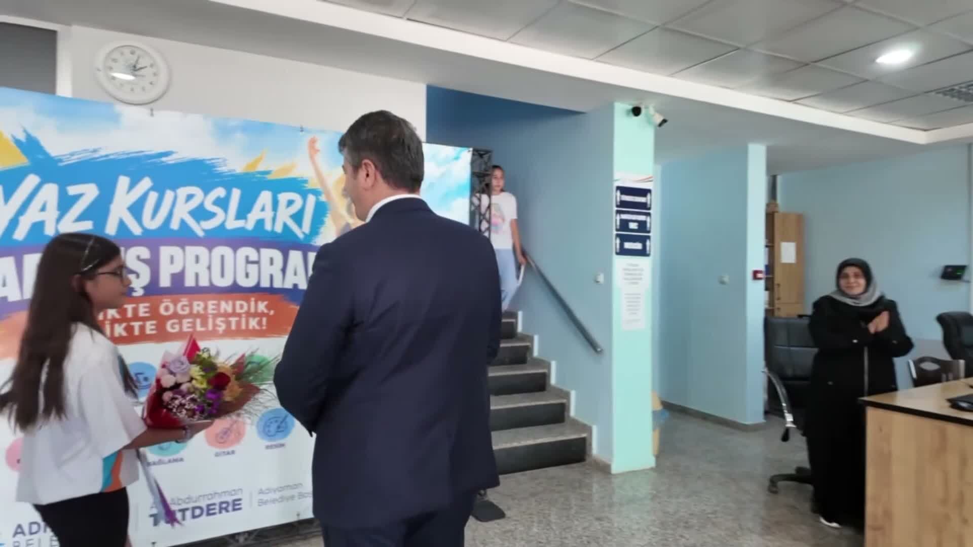Adıyaman Belediye Başkanı Tutdere'den sporculara yüzme havuzu müjdesi