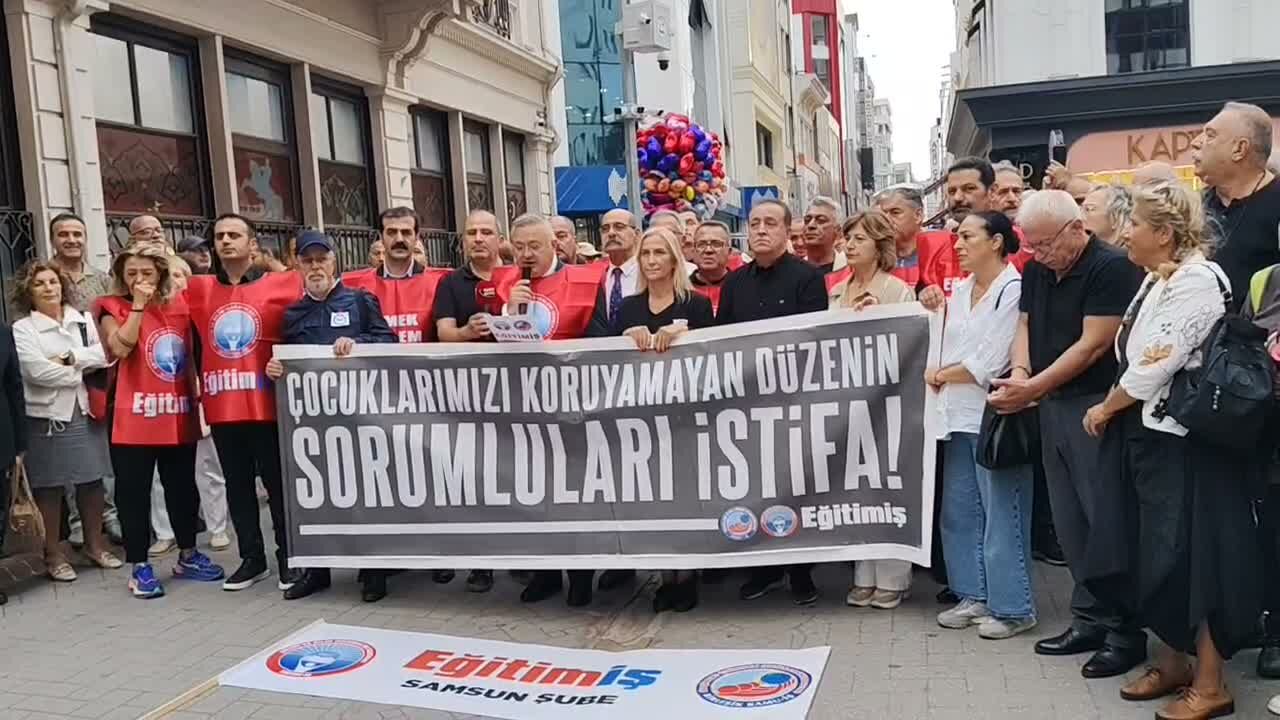 Eğitim-İş Samsun Şubesi'nden okul güvenliği çağrısı
