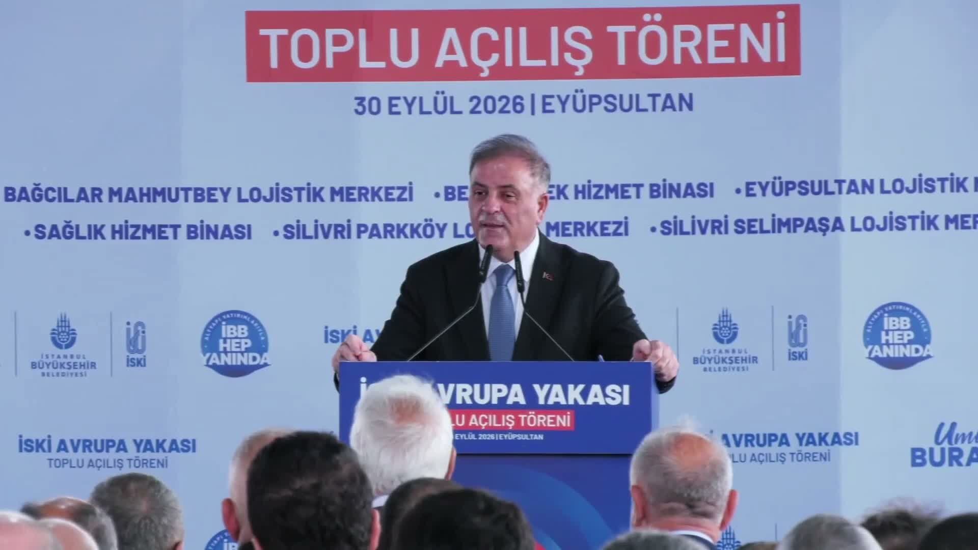 İSKİ'den Avrupa Yakası'nda altyapı ve afet hamlesi: 6 yeni tesis hizmete açıldı