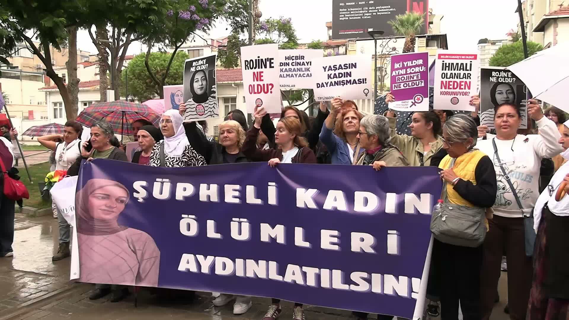 İzmir'de kadın örgütlerinden Rojin Kabaiş için adalet çağrısı: 'Katilleri bulunsun, derhal yargılansın'