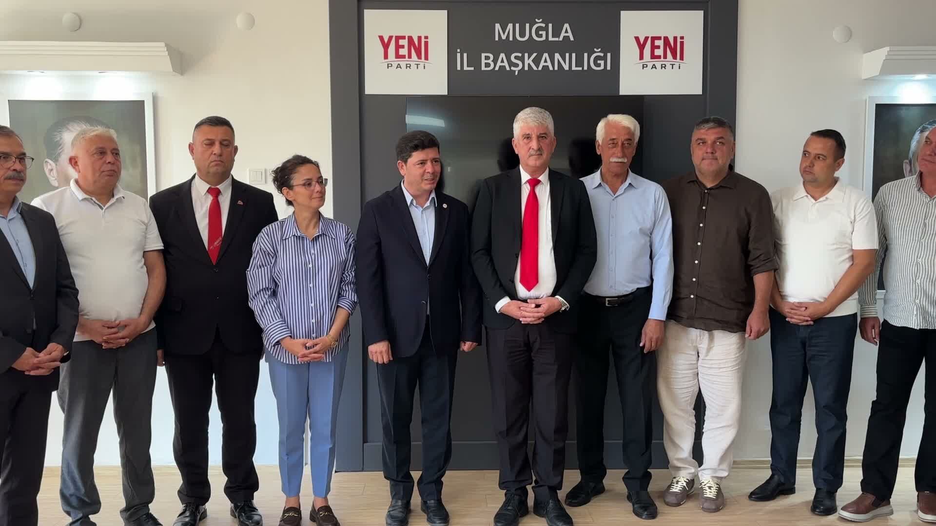 Köyceğiz Belediye Başkanı Erdoğan, YENİ Parti'ye katıldı