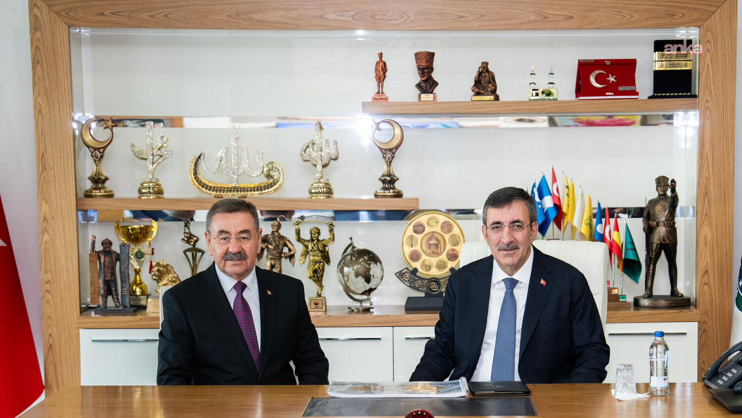 Cumhurbaşkanı Yardımcısı Yılmaz'dan Gölbaşı Belediyesi'ne ziyaret