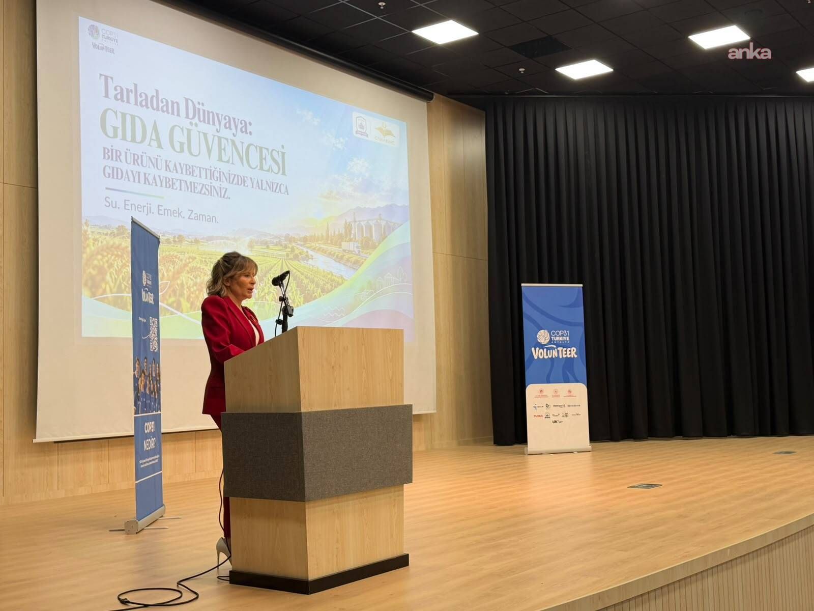 Filiz Kepme'den COP31 gönüllüsü gençlere: 'Konferans bitecek, peki 21 Kasım sabahı ne değişecek'