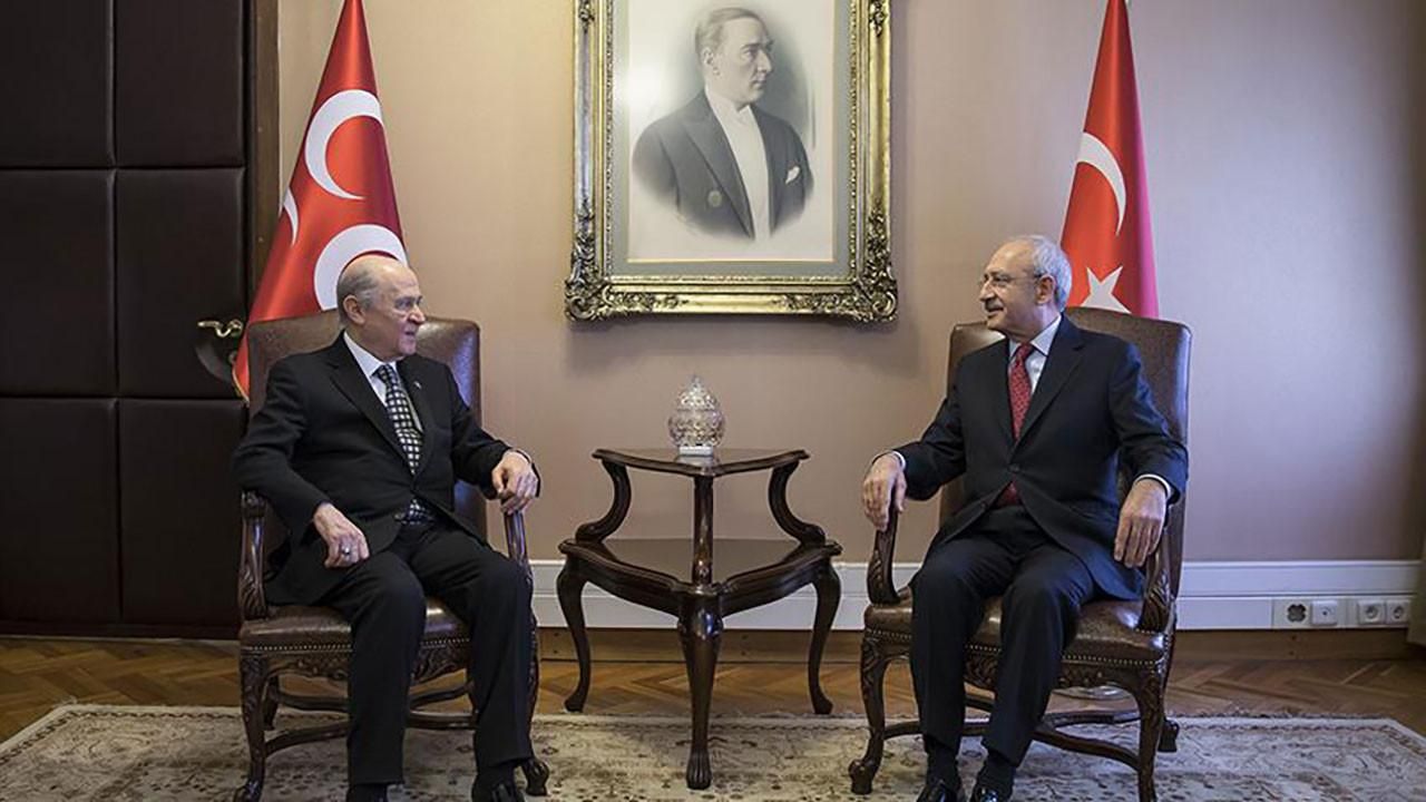 Bahçeli ile Kılıçdaroğlu arasında sürpriz görüşme