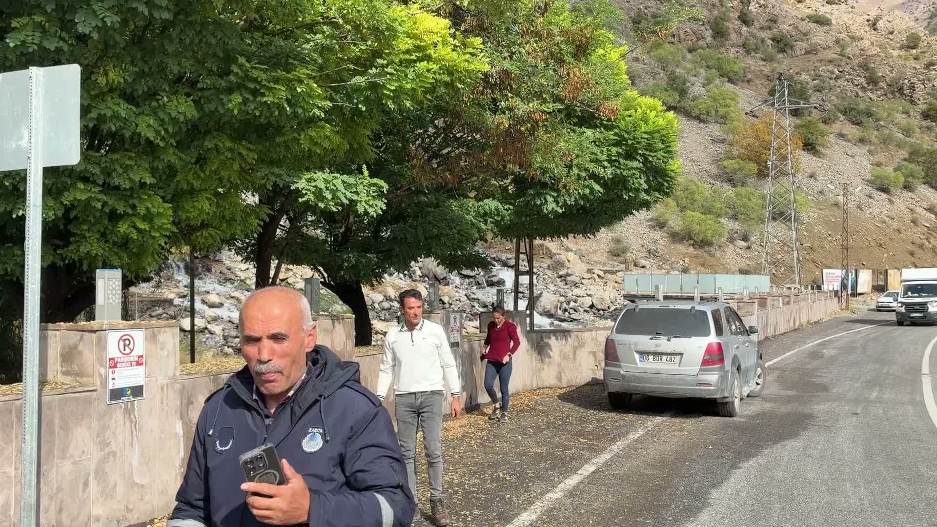 Kanispi Şelalesi sonbahar yağışlarıyla yeniden canlandı