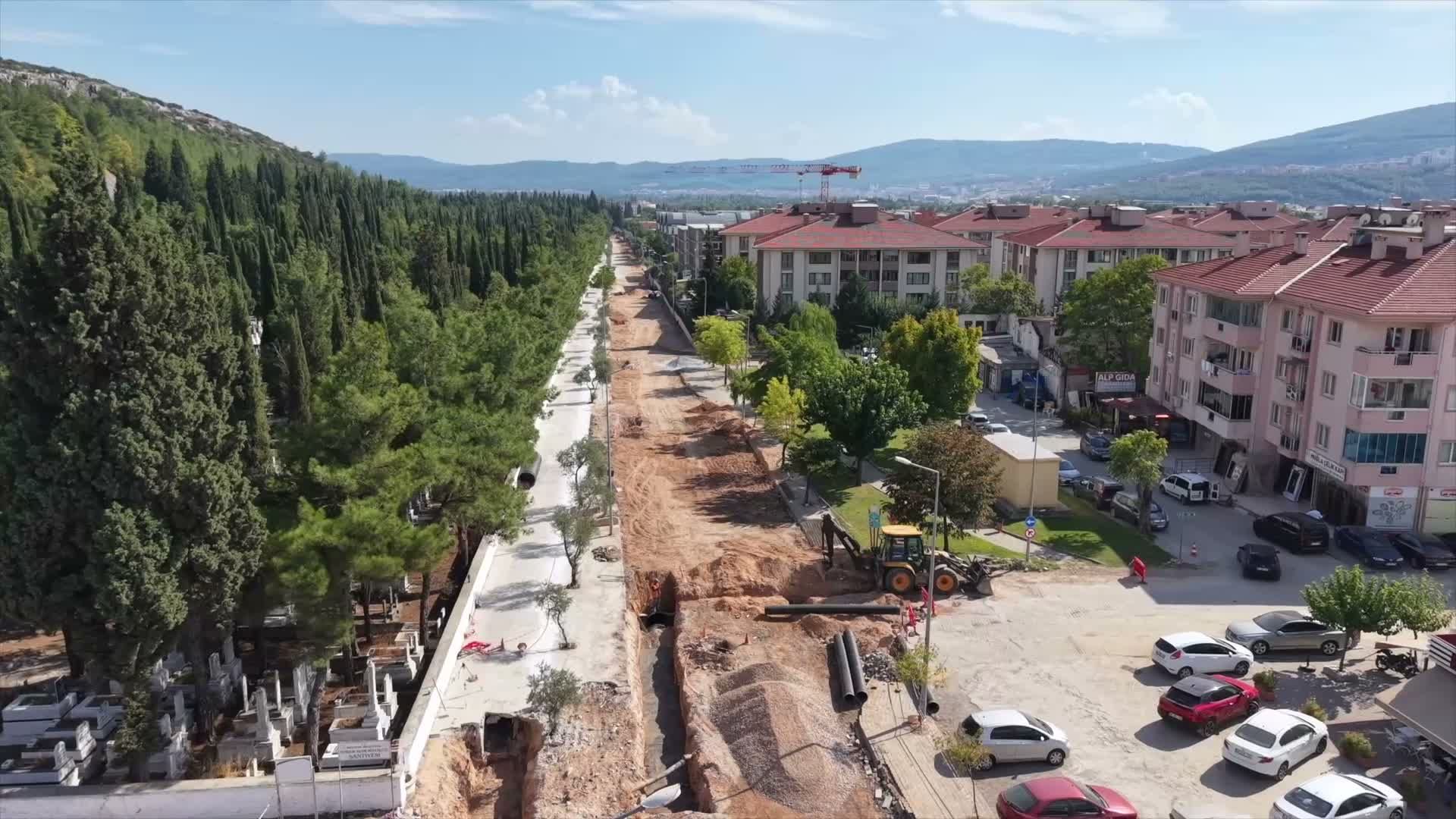 Muğla Büyükşehir Belediyesi, Menteşe'de altyapı ve üstyapı çalışmalarını sürdürüyor