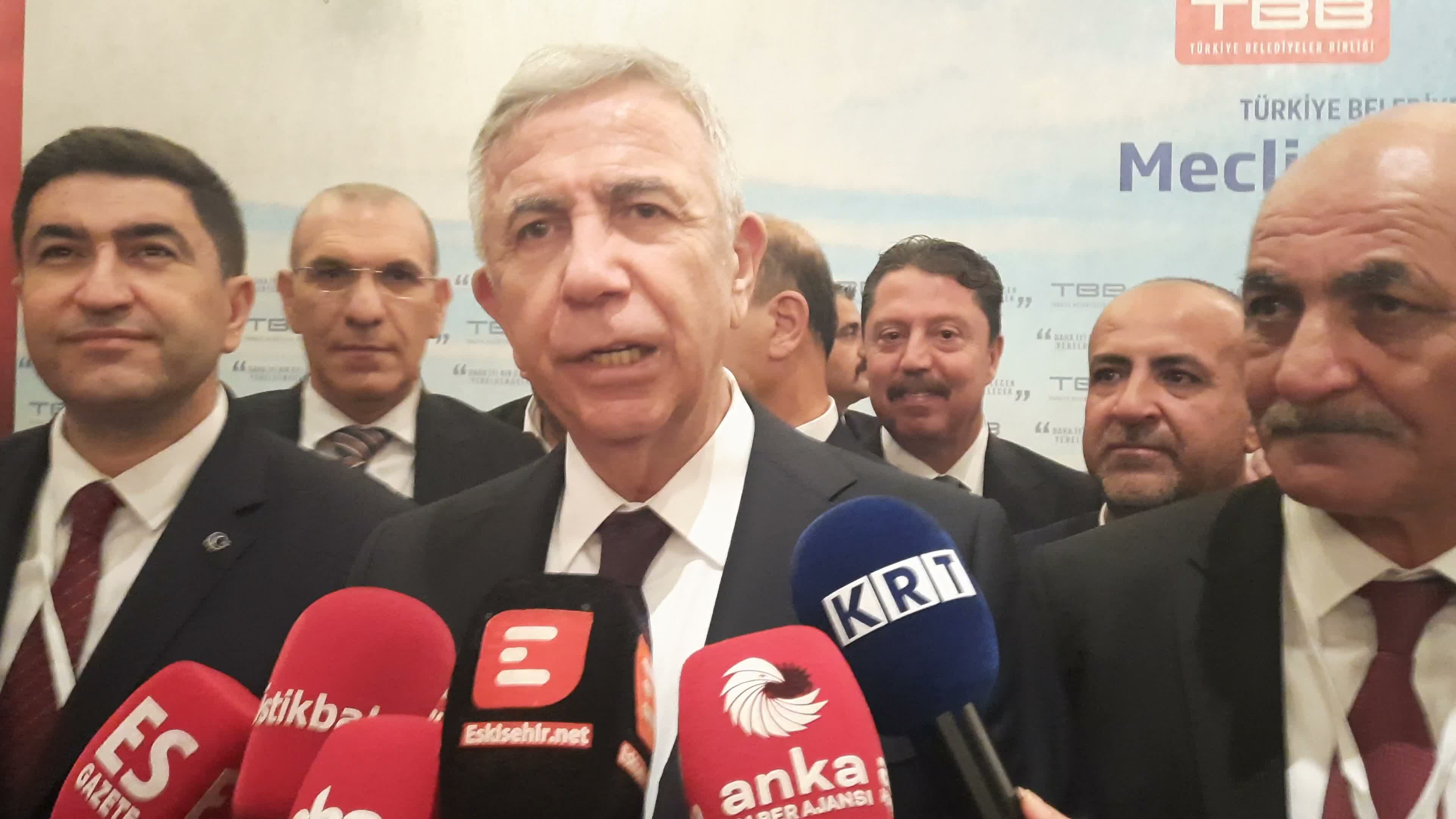 TBB Başkan Vekili seçimleri... Mansur Yavaş: Halkın verdiği oyu hiç kimse gasp edemez