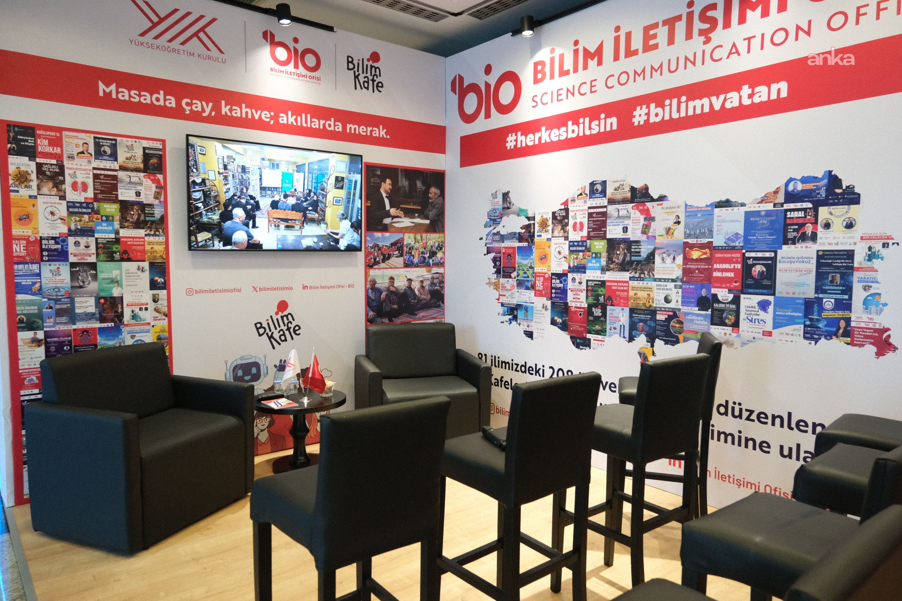 YÖK Bilim İletişimi Ofisi, bilimi Türkiye Innovation Week'e taşıyor